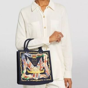 Harrods King Charles III Coronation Tote Bag Purse